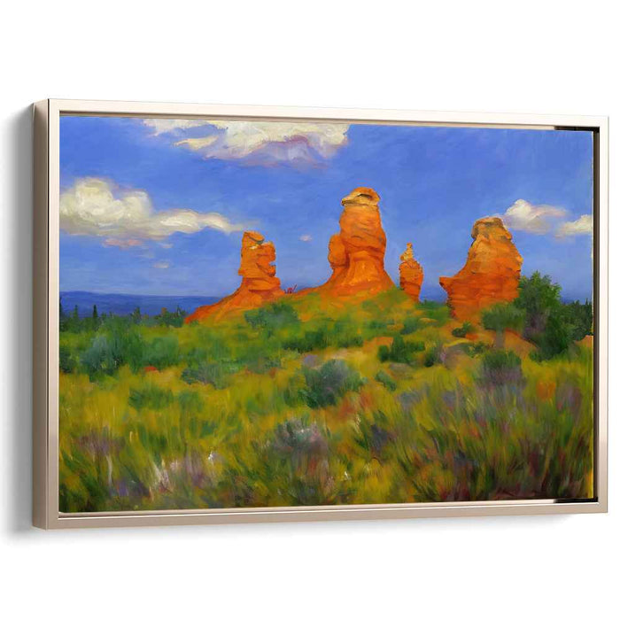 Impressionism Hoodoo formations #115