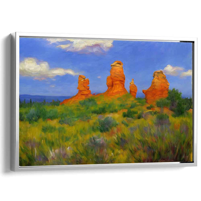 Impressionism Hoodoo formations #115