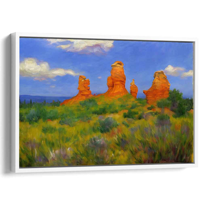 Impressionism Hoodoo formations #115