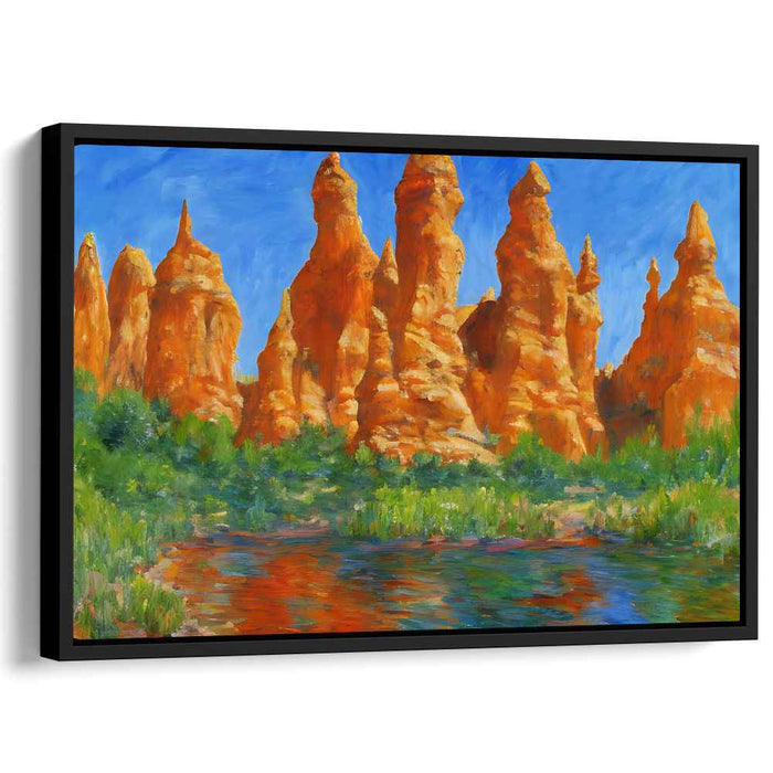 Impressionism Hoodoo formations #117