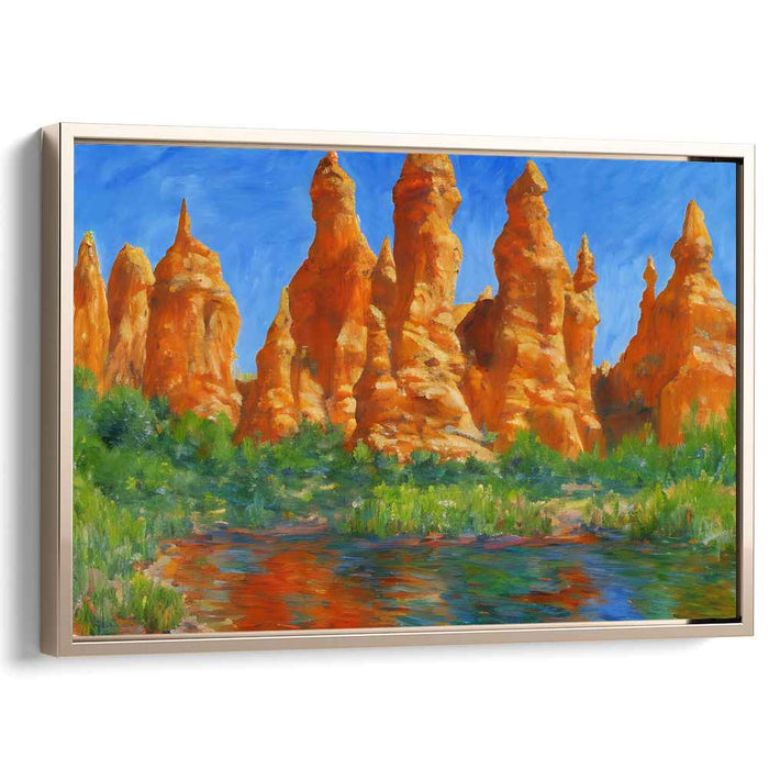 Impressionism Hoodoo formations #117