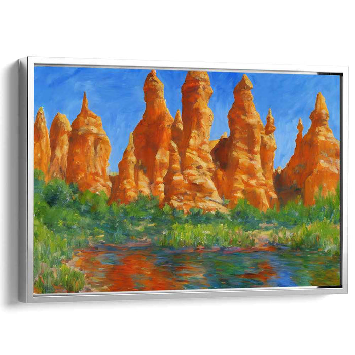 Impressionism Hoodoo formations #117