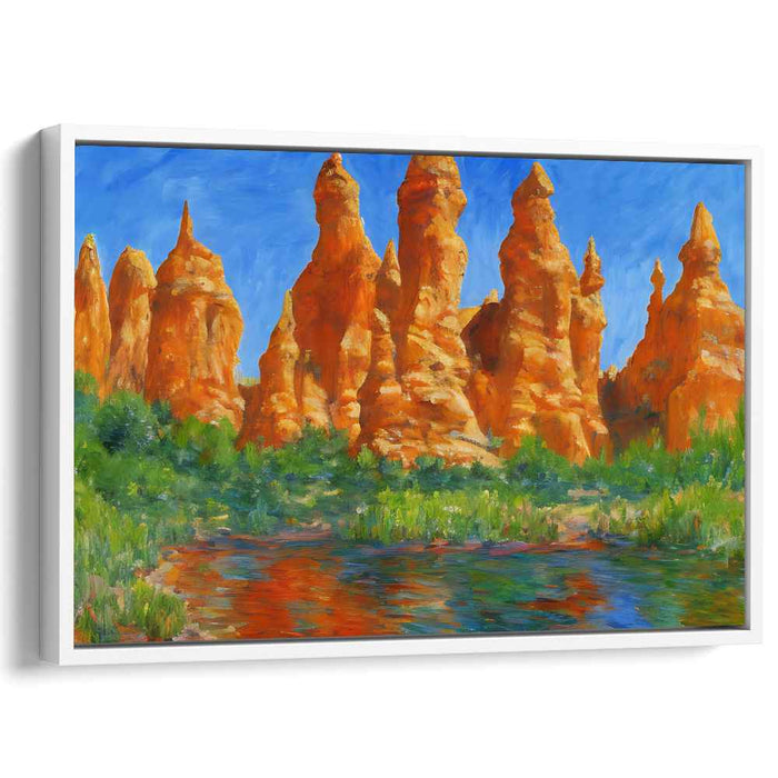 Impressionism Hoodoo formations #117