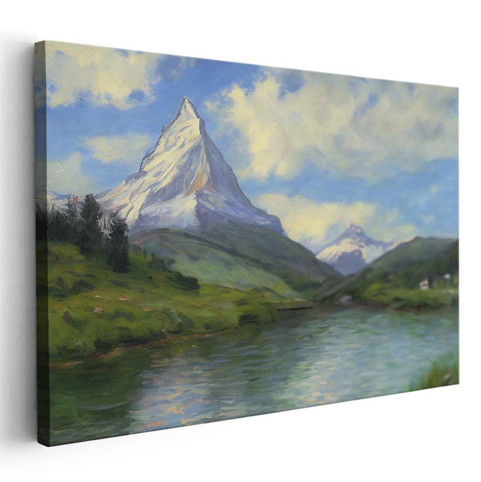 Impressionism Matterhorn #123