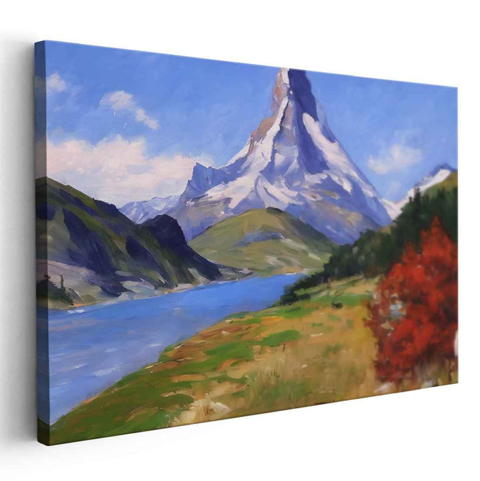 Impressionism Matterhorn #135