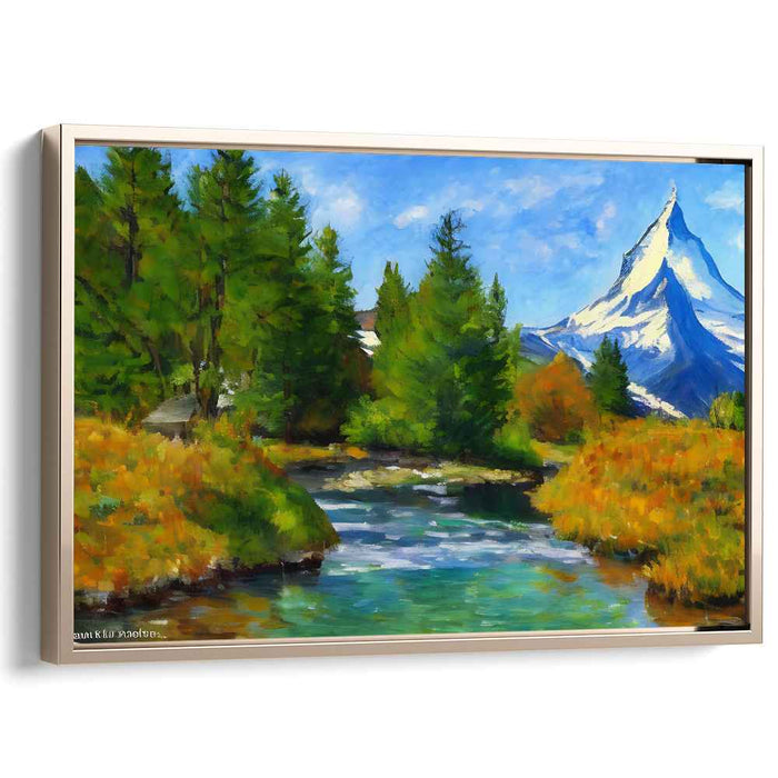 Impressionism Matterhorn #137
