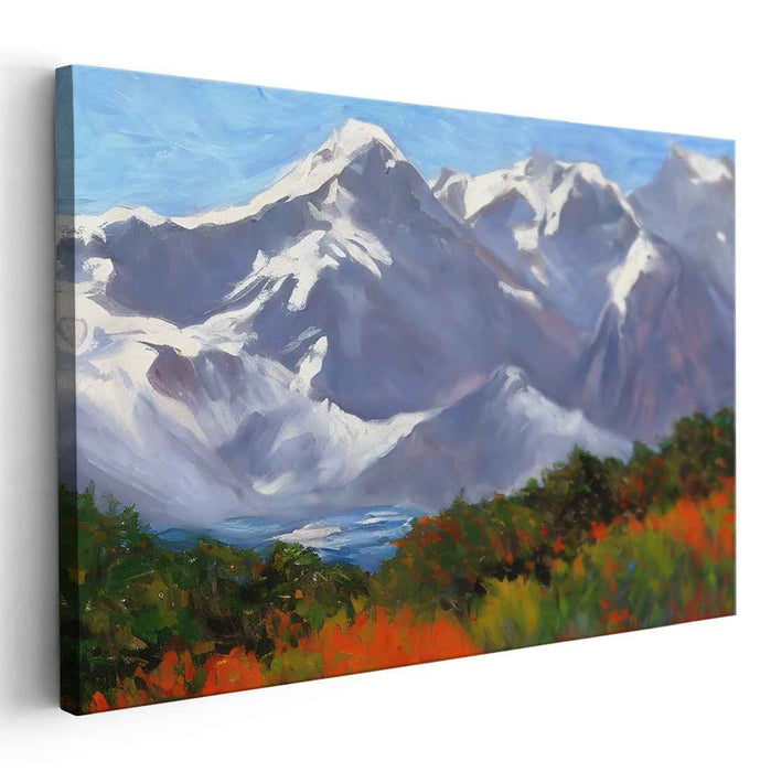 Impressionism Mount Everest #117