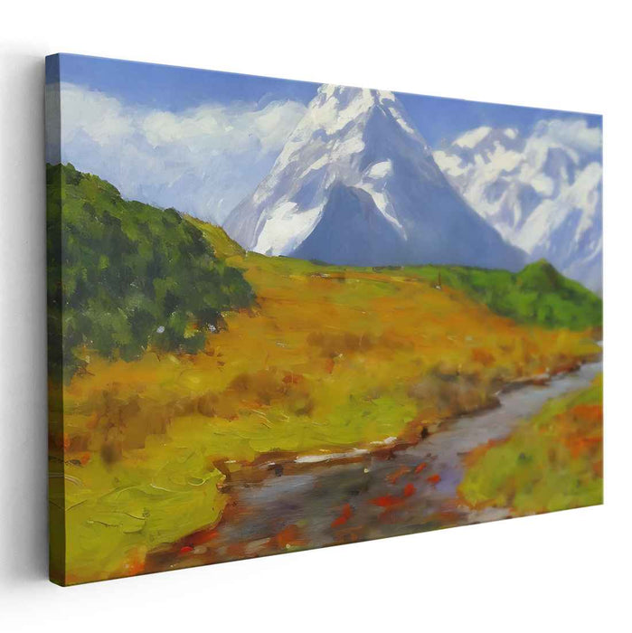 Colorful Dreamscapes: Impressionist Landscape Canvas Art