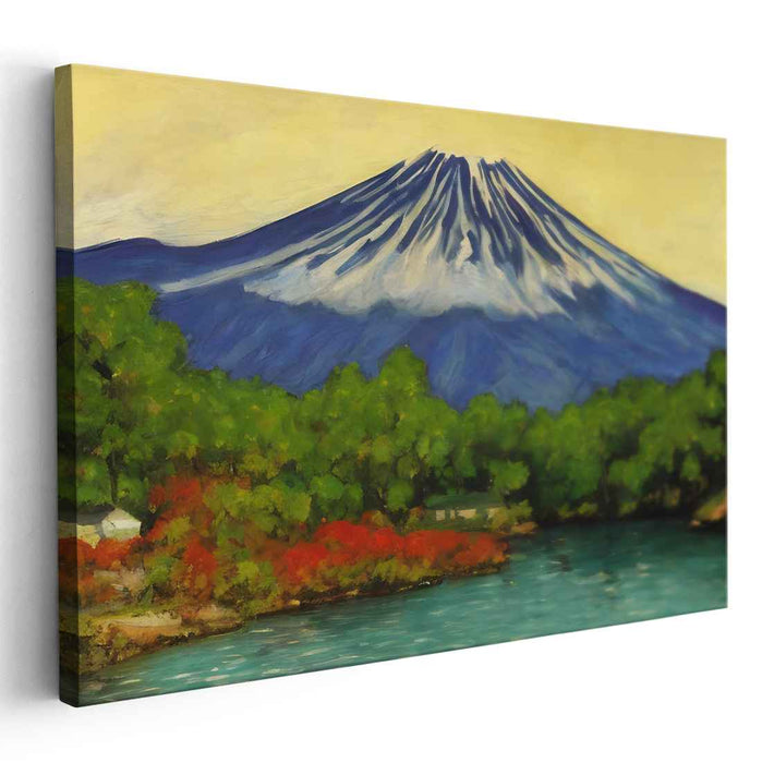 Impressionism Mount Fuji #117