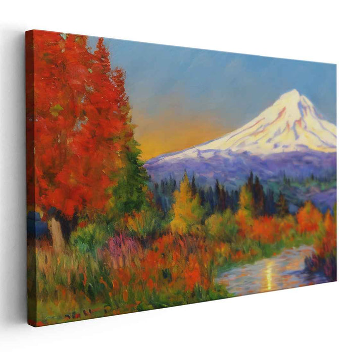 Impressionism Mount Hood #112