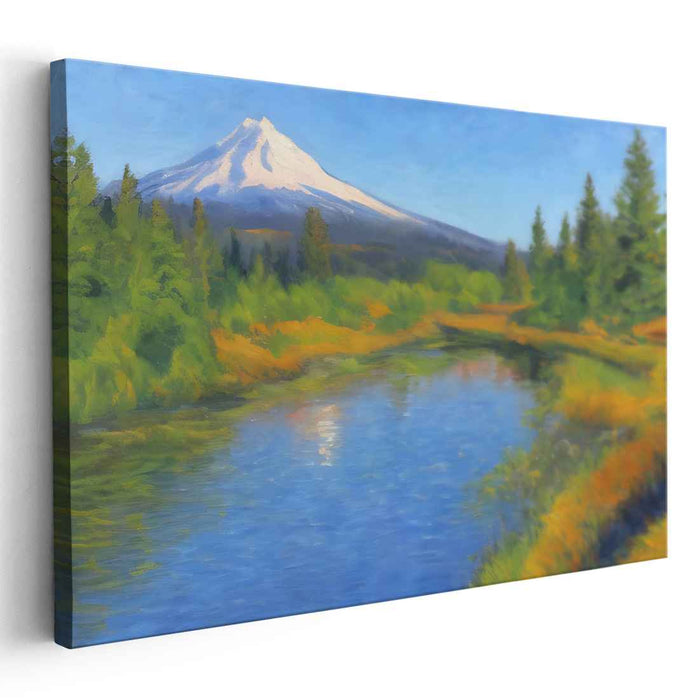 Impressionism Mount Hood #119