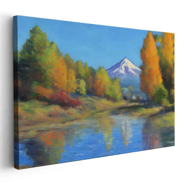 Impressionism Mount Hood #125
