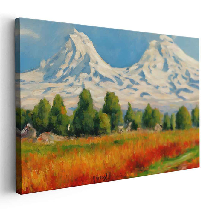 Impressionism Mount Hood #126