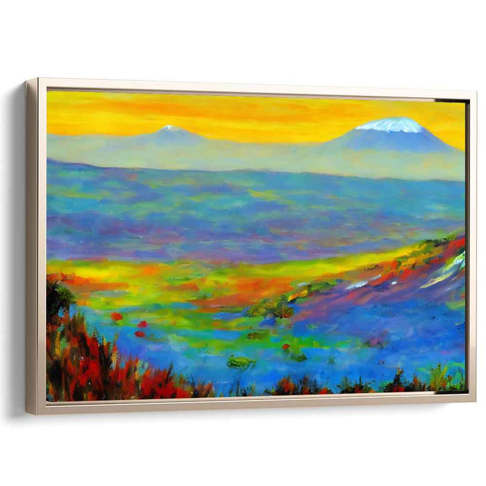 Peak Dreamscape: Vibrant Landscape with Majestic Mountains