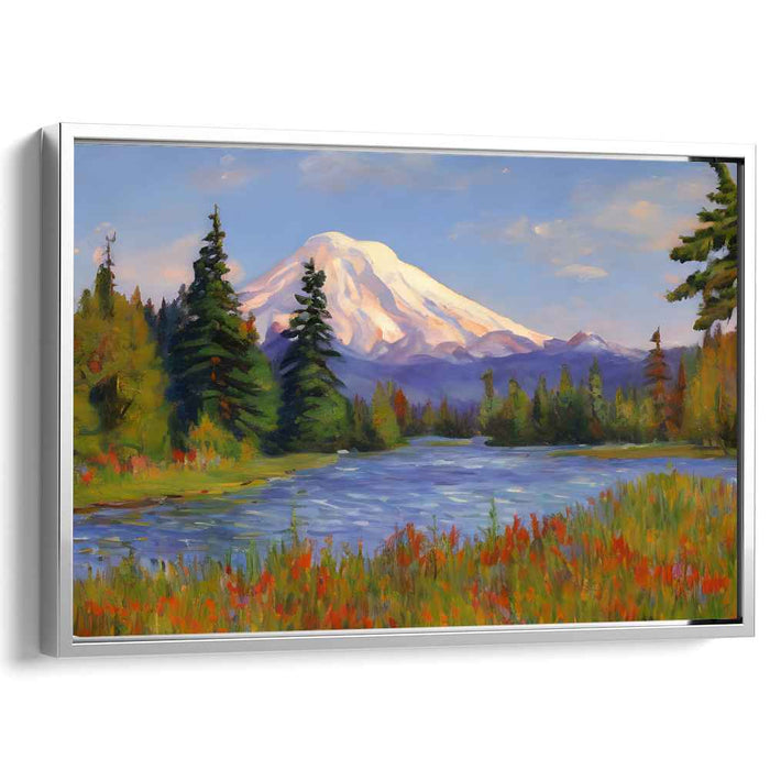 Impressionism Mount Rainier #102