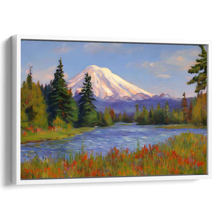Impressionism Mount Rainier #102