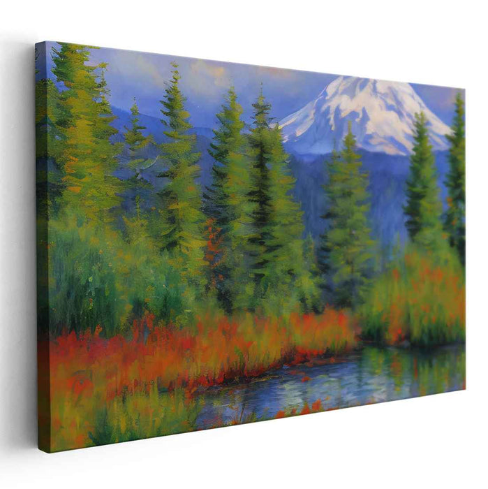 Impressionism Mount Rainier #109