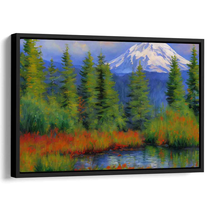 Impressionism Mount Rainier #109