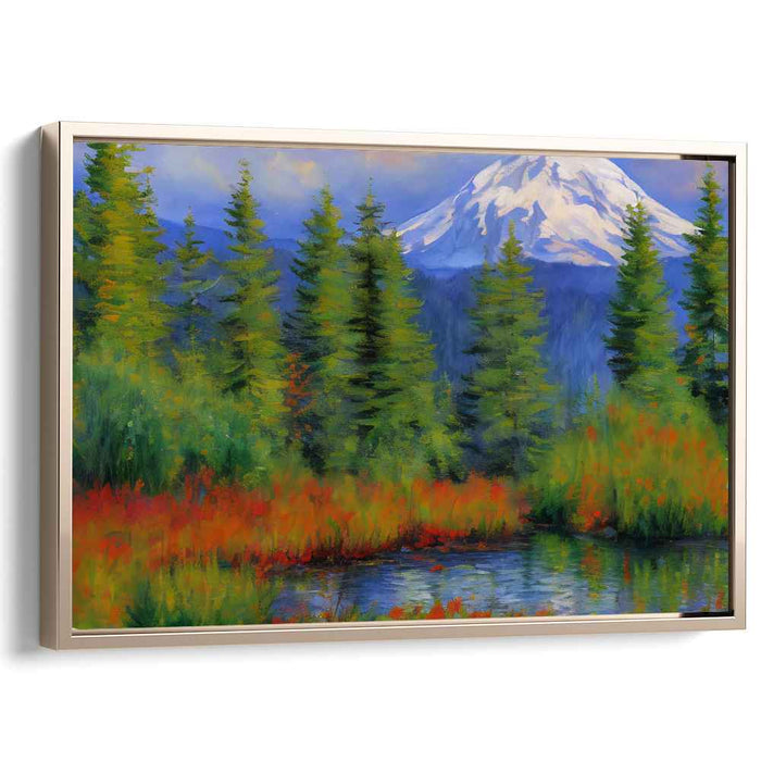 Impressionism Mount Rainier #109