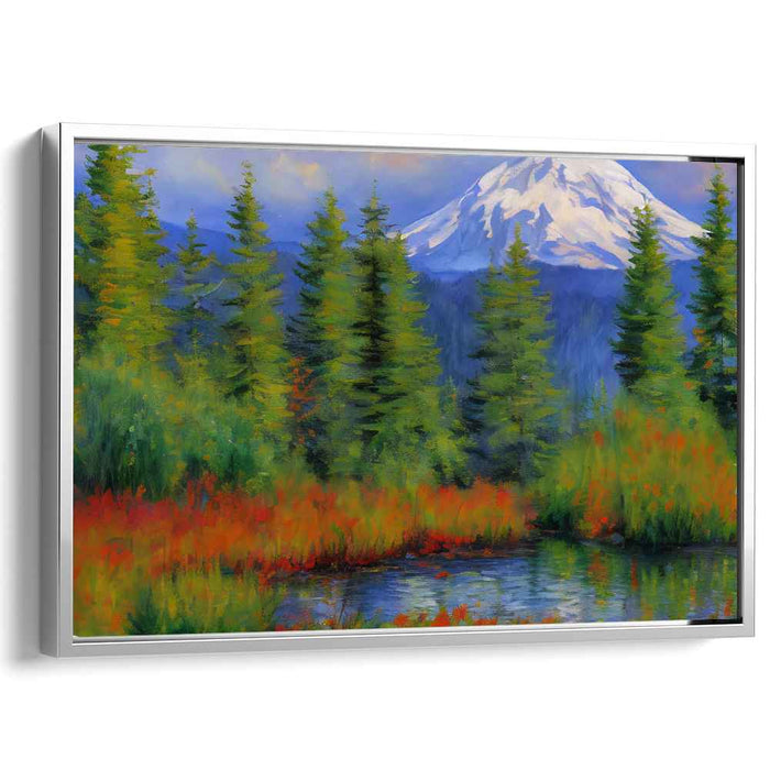 Impressionism Mount Rainier #109