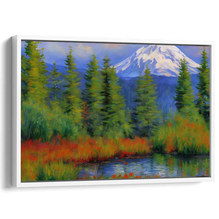 Impressionism Mount Rainier #109