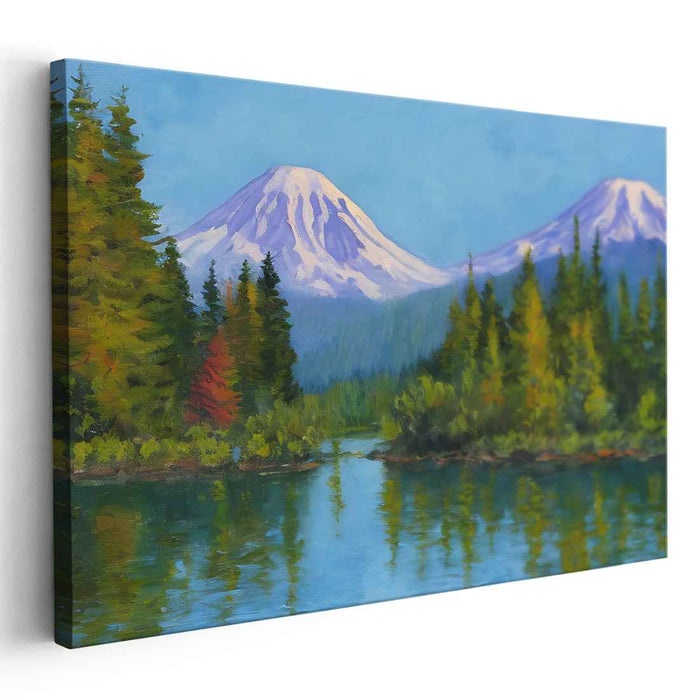 Impressionism Mount Rainier #112