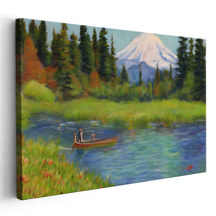 Impressionism Mount Rainier #117