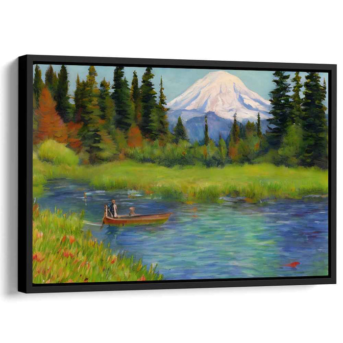 Impressionism Mount Rainier #117