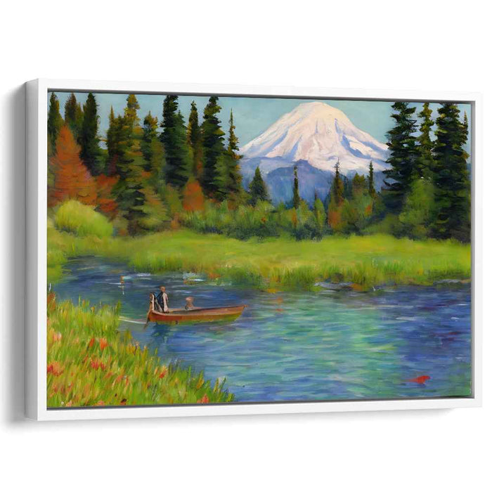 Impressionism Mount Rainier #117