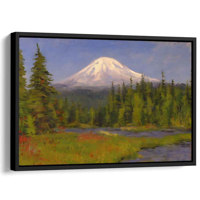 Impressionism Mount Rainier #119