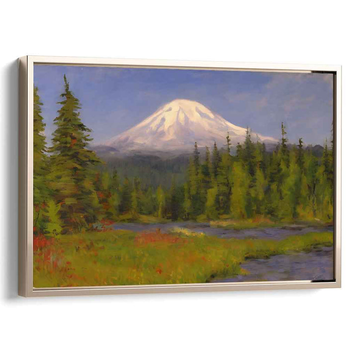 Impressionism Mount Rainier #119