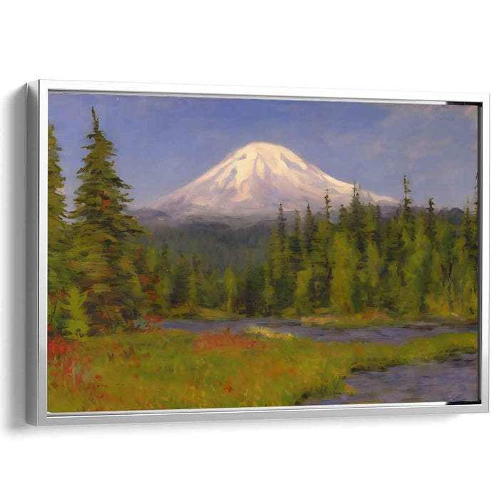 Impressionism Mount Rainier #119