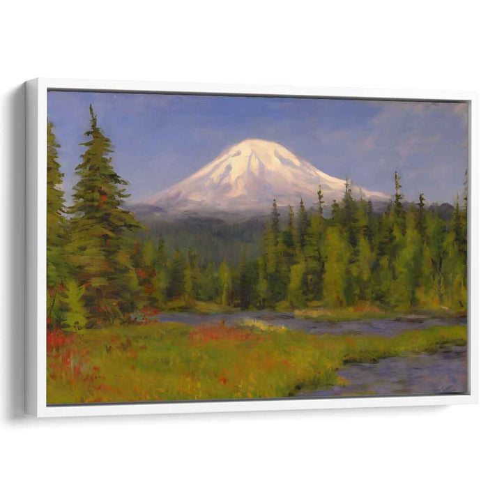 Impressionism Mount Rainier #119