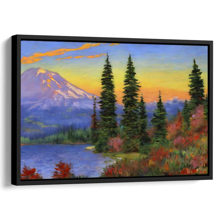 Impressionism Mount Rainier #124