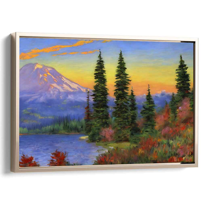 Impressionism Mount Rainier #124