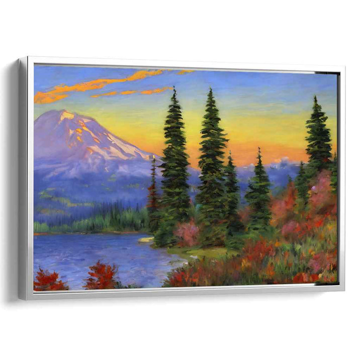 Impressionism Mount Rainier #124