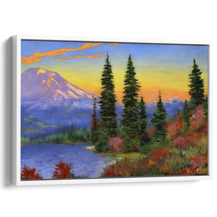 Impressionism Mount Rainier #124