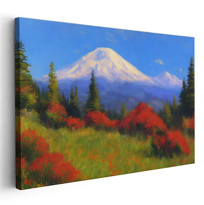 Impressionism Mount Rainier #130