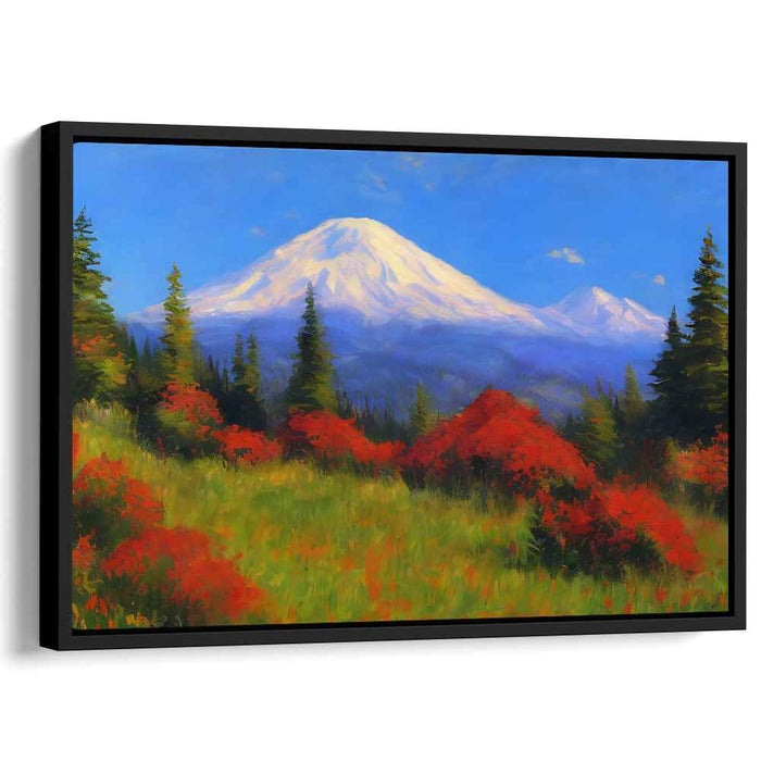 Impressionism Mount Rainier #130