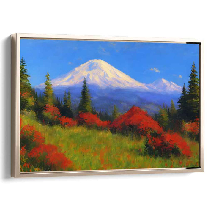 Impressionism Mount Rainier #130