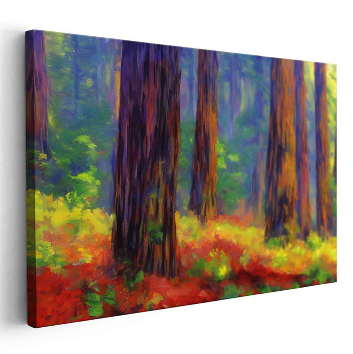 Impressionism Redwoods National Park #106