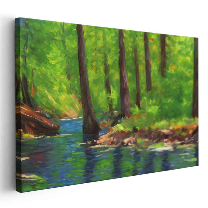 Impressionism Redwoods National Park #128