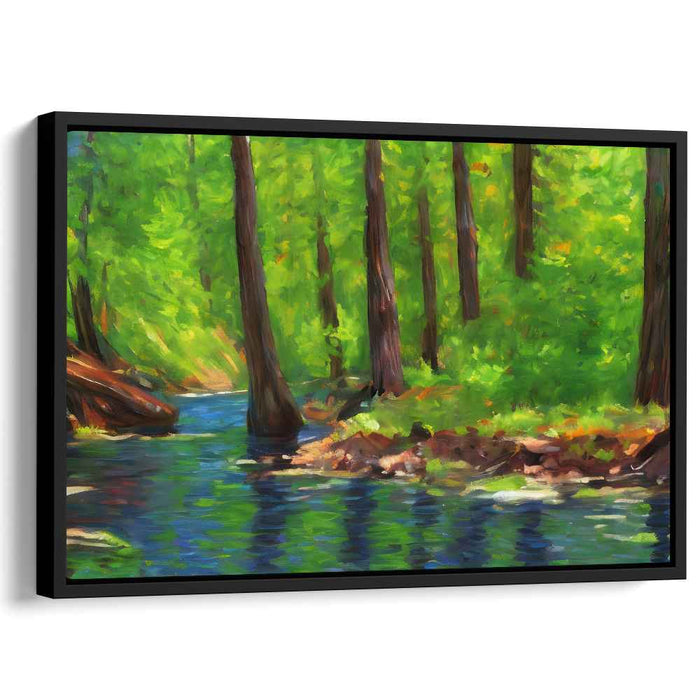 Impressionism Redwoods National Park #128