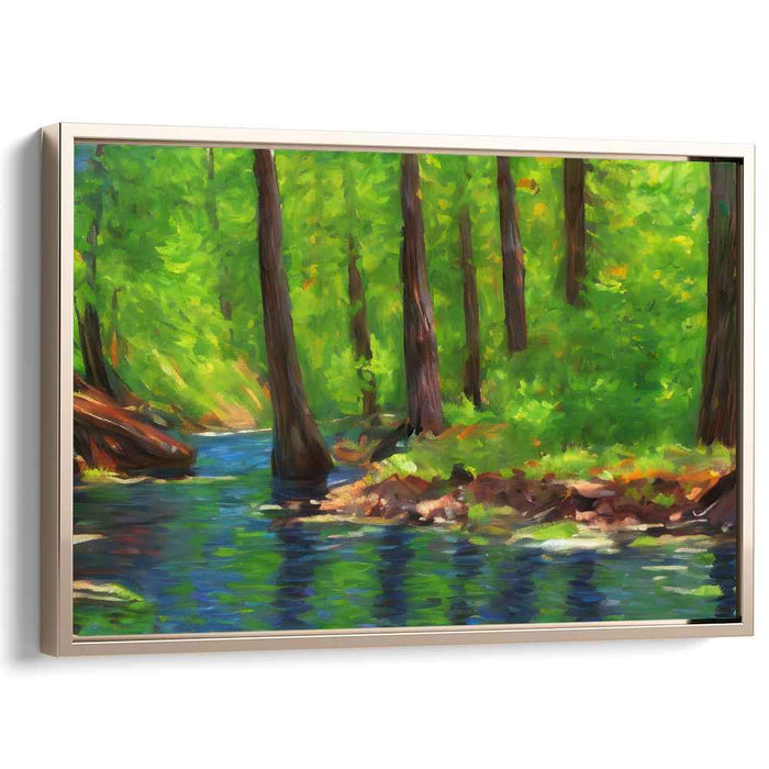 Impressionism Redwoods National Park #128