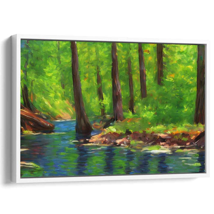 Impressionism Redwoods National Park #128