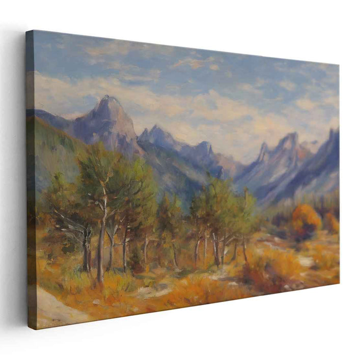 Impressionism Rocky Mountains #104