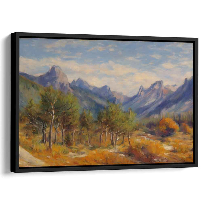 Impressionism Rocky Mountains #104