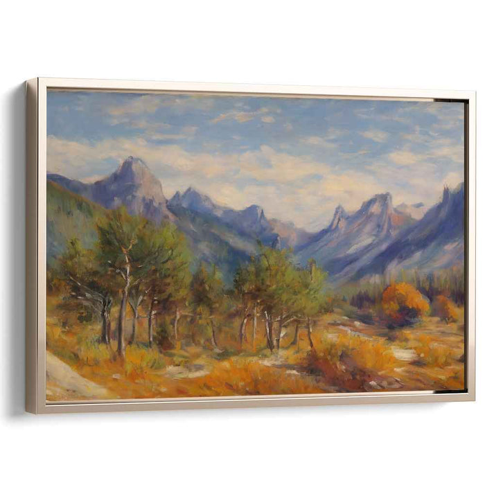 Impressionism Rocky Mountains #104