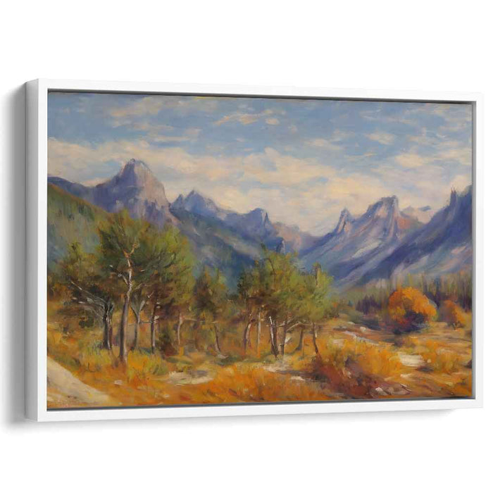 Impressionism Rocky Mountains #104
