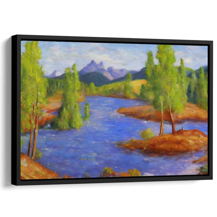 Impressionism Rocky Mountains #108